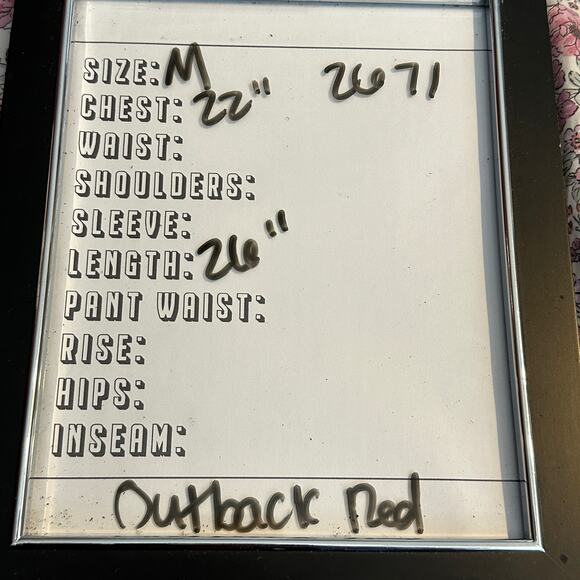 Outback Red Wool Sweater Womens M Heart Floral Nordic Fair Isle Jumper Collared - Picture 7 of 7